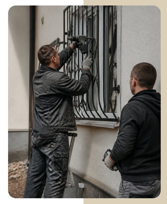 Установка наружных решеток в Щекине от 5043 р. | ДвериЛегко-Екн